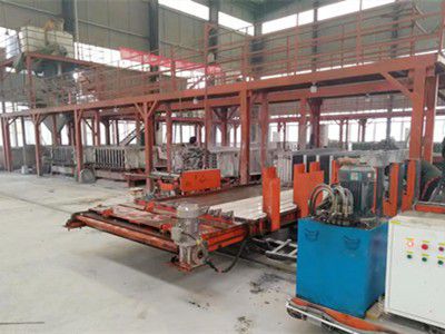 云南石膏空心墻板設備生產視頻